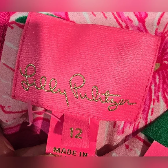 Lilly Pulitzer Leif Maxi Set In Hibis Kiss Size 12 NWT - Picture 10 of 13